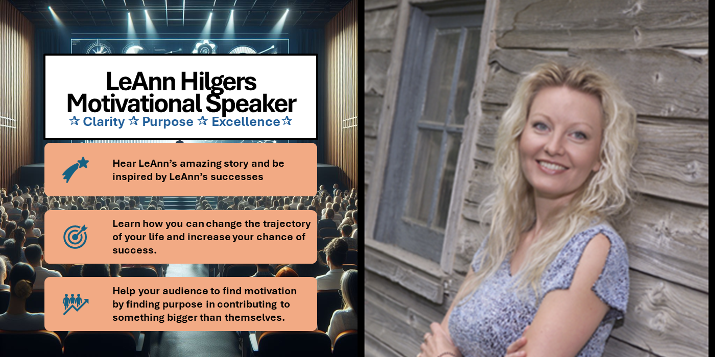 LeAnn Hilgers Motivational Speaker Motivating Radio